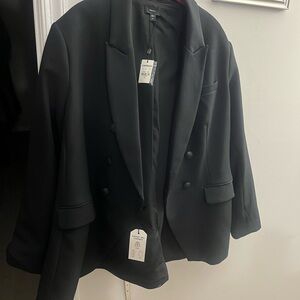 Express Tuxedo Style Black Women's Blazer